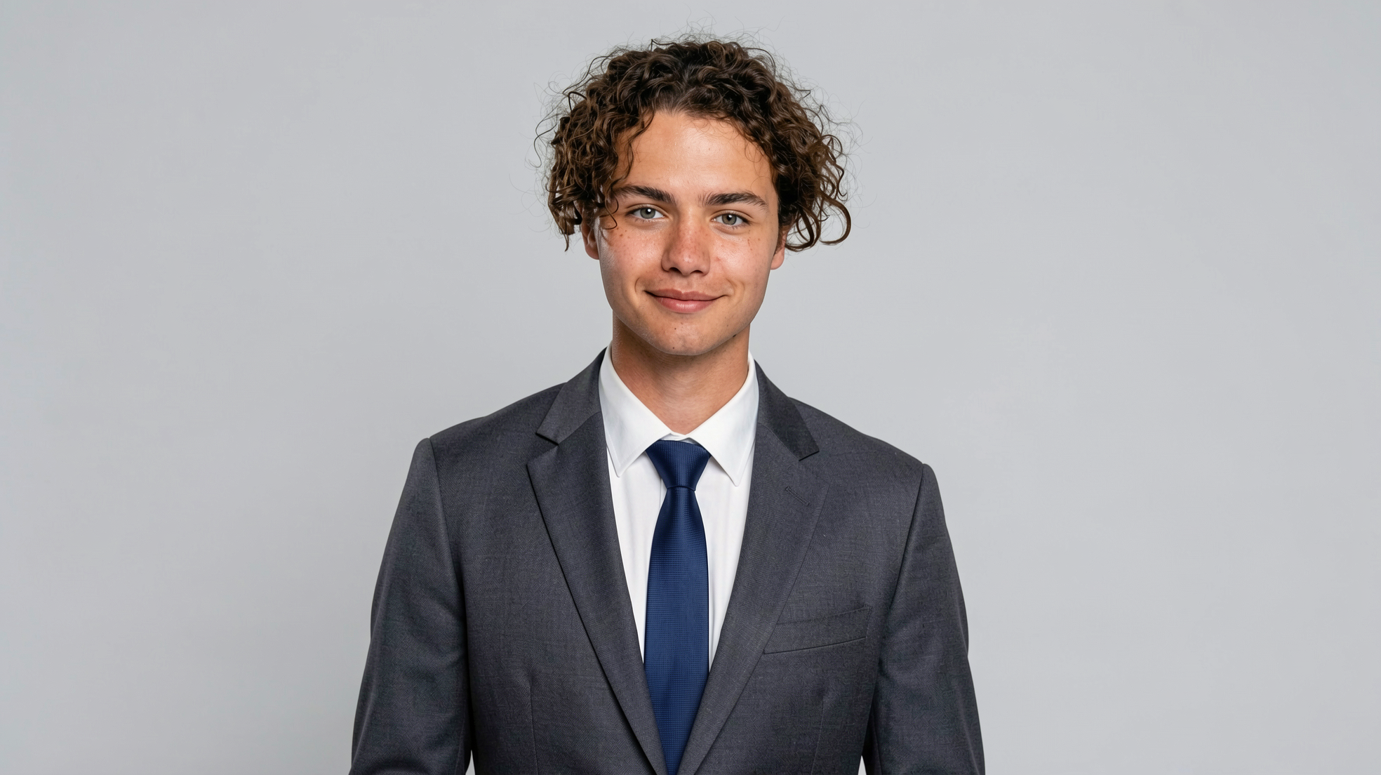 Professional CV portrait transformation - after